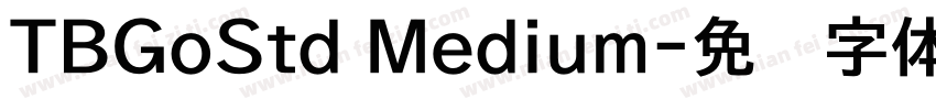 TBGoStd Medium字体转换
